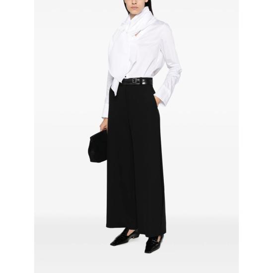26FW 조르지오 아르마니 팔라초 팬츠 TE16469 GW003478 UC001 BLACK - GIORGIO ARMANI