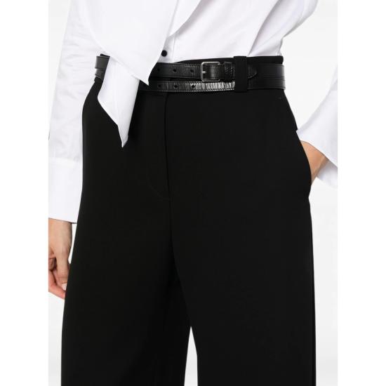 26FW 조르지오 아르마니 팔라초 팬츠 TE16469 GW003478 UC001 BLACK - GIORGIO ARMANI