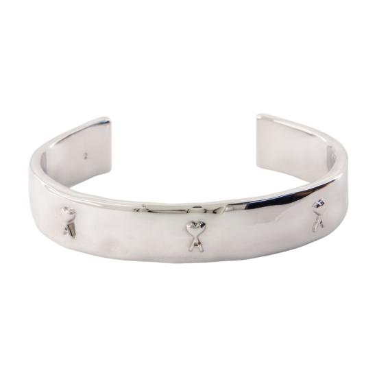 26FW 아미 브레이슬릿 UJW466 361 900 silver