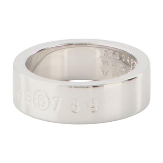 26FW MM6 메종마르지엘라 반지 SM6UU0048 P7296 951 silver
