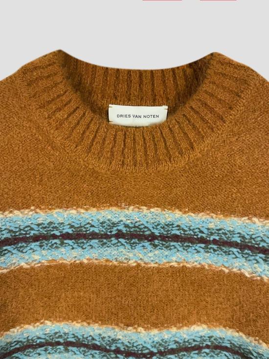 26FW 드리스 반 노튼 스웨터 0212364755 701 RUST - DRIES VAN NOTEN