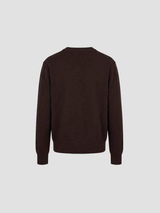 26FW 드리스 반 노튼 스웨터 0212104705 704 DARK BROWN - DRIES VAN NOTEN
