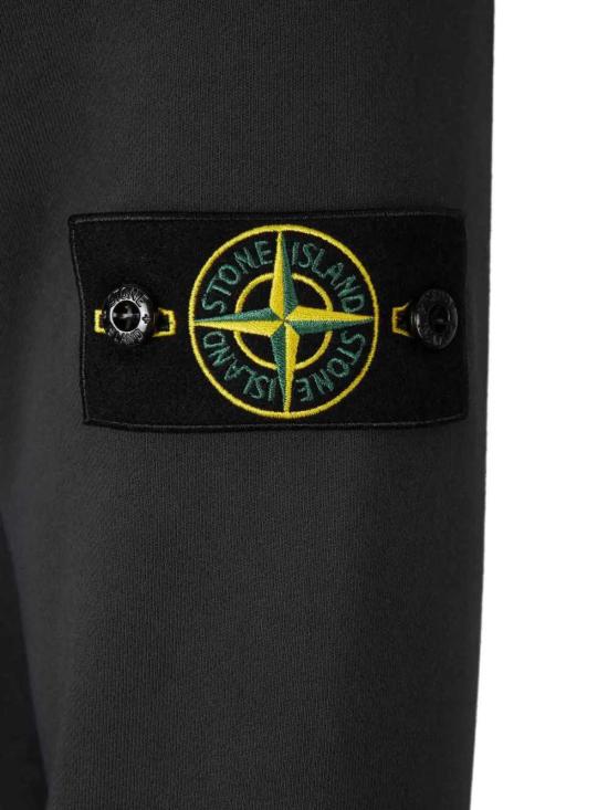 26FW 스톤 아일랜드 와펜 패치 후드 집업 L2S156100061S0051 V0062 LEAD GREY - STONE ISLAND