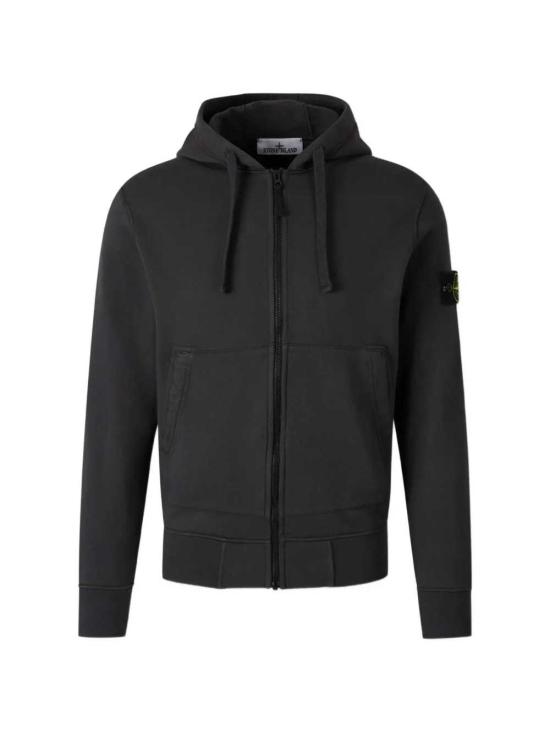 26FW 스톤 아일랜드 와펜 패치 후드 집업 L2S156100061S0051 V0062 LEAD GREY