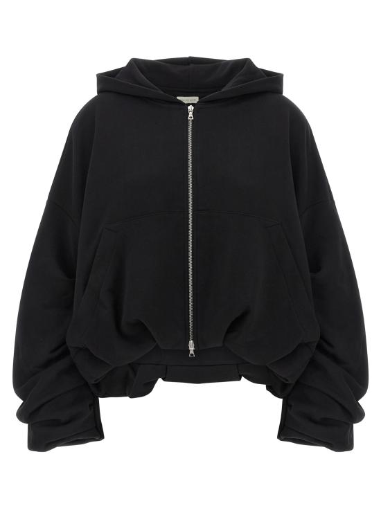 26FW 드리스 반 노튼 후드 티셔츠 2621311074610900 Black