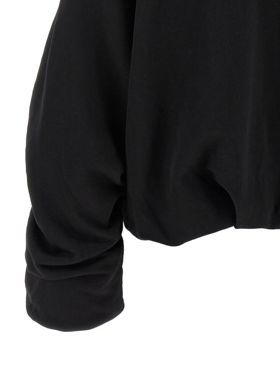 26FW 드리스 반 노튼 후드 티셔츠 2621311074610900 Black - DRIES VAN NOTEN