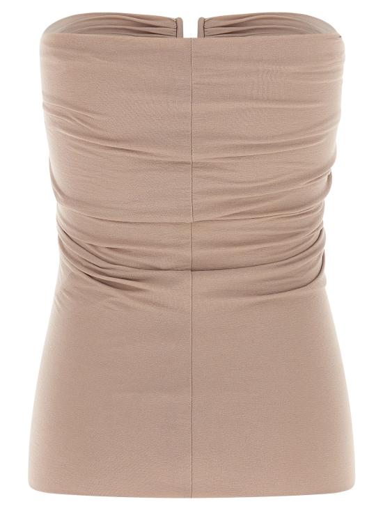 26FW 릭 오웬스 이브닝 티셔츠 RP02F5123JNDB23 Pink - RICK OWENS