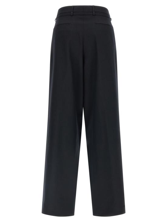 26FW 드리스 반 노튼 스트레이트 팬츠 2621309064265900 Black - DRIES VAN NOTEN