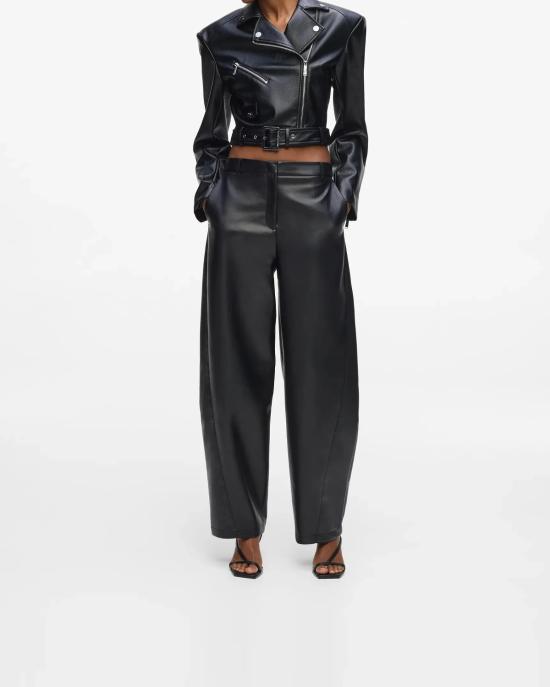 26FW 칼라거펠트 가죽 자켓 B3W14008 999 NERO - KARL LAGERFELD