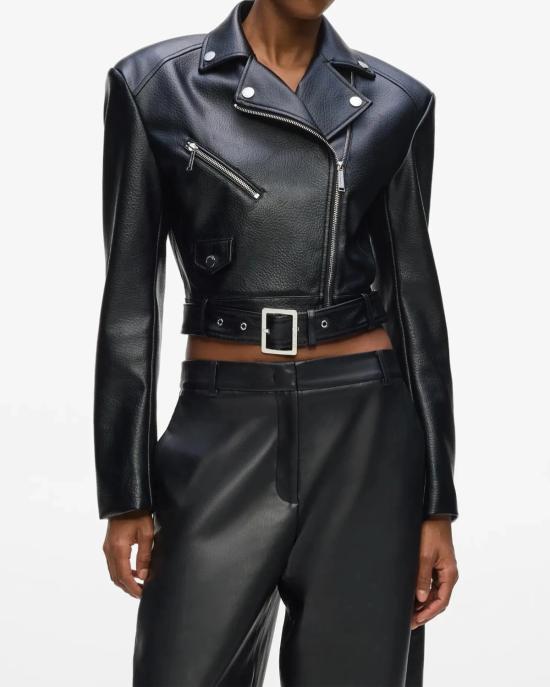 26FW 칼라거펠트 가죽 자켓 B3W14008 999 NERO - KARL LAGERFELD