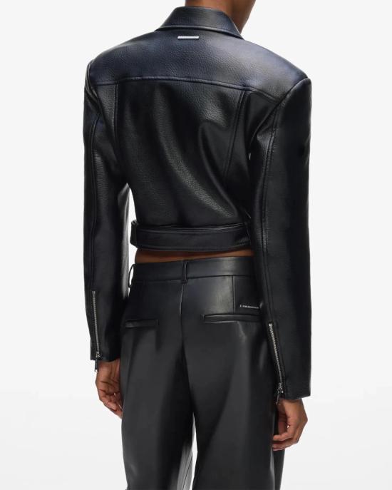 26FW 칼라거펠트 가죽 자켓 B3W14008 999 NERO - KARL LAGERFELD