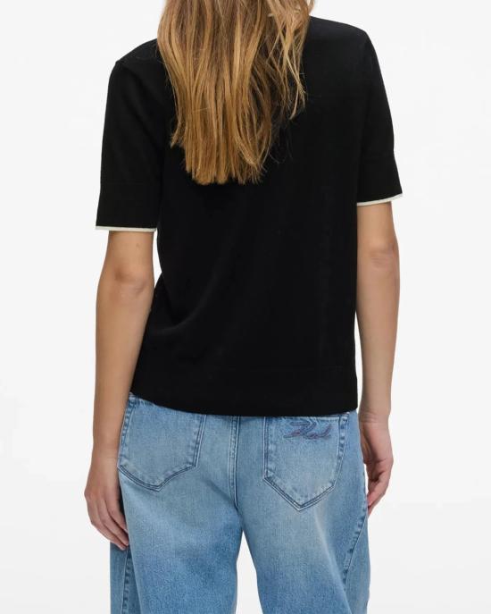 26FW 칼라거펠트 폴로 티셔츠 B3W18044 999 NERO - KARL LAGERFELD