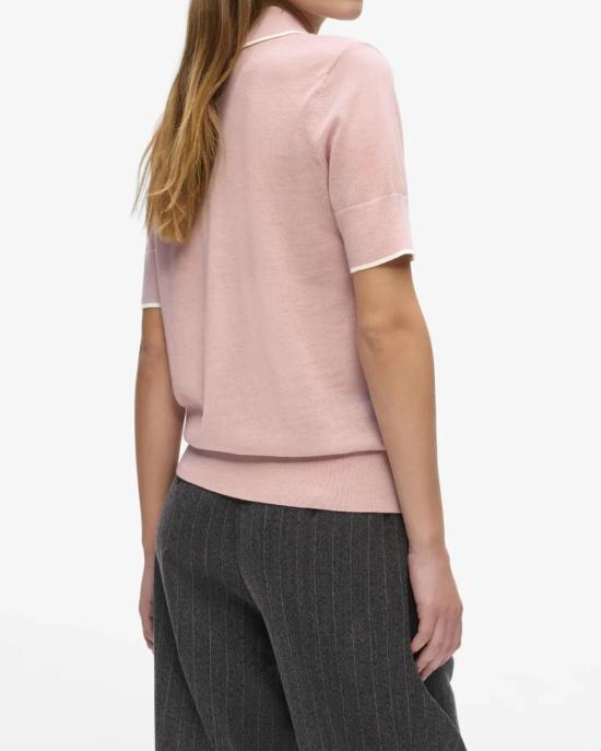 26FW 칼라거펠트 폴로 티셔츠 B3W18044 b86 ROSA - KARL LAGERFELD