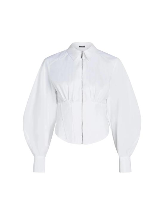 26FW 칼라거펠트 블라우스 B3W11020 100 BIANCO