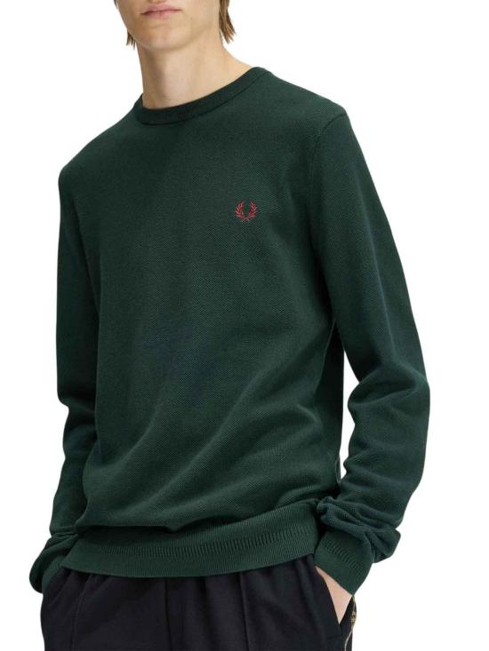 26SS 프레드페리 긴팔 티셔츠 K1309M37 Green - FRED PERRY