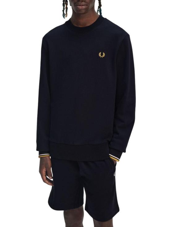 25FW 프레드페리 긴팔 티셔츠 M7535W53 Blue - FRED PERRY