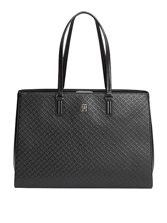 26SS 타미힐피거 토트백 AW0AW18417BDS Black