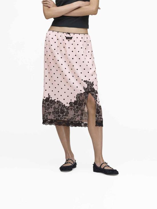 26SS 마크제이콥스 미디 스커트 2S6RSK009W37 Pink - MARC JACOBS