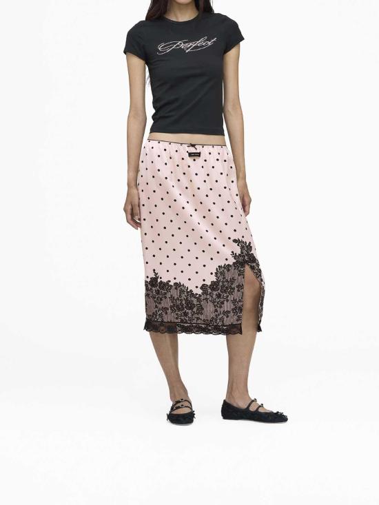 26SS 마크제이콥스 미디 스커트 2S6RSK009W37 Pink - MARC JACOBS