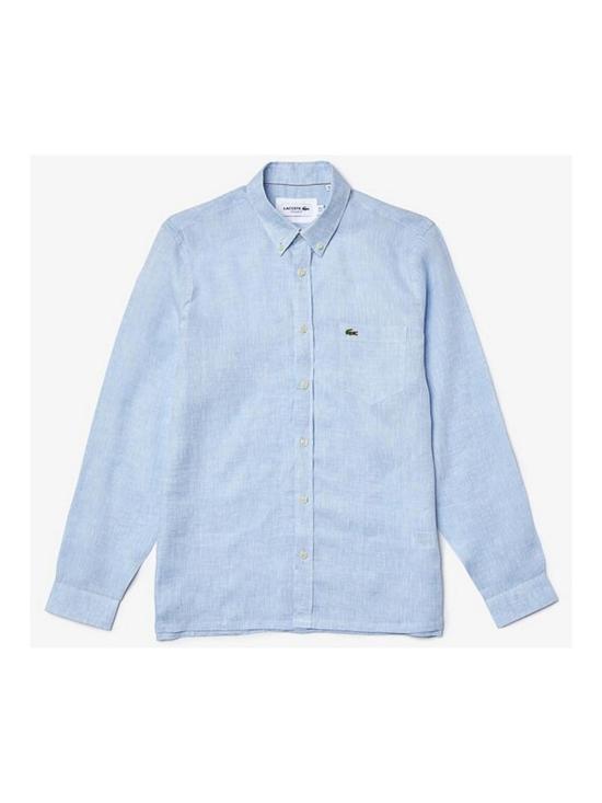  라코스테 긴팔 셔츠 CH4990HBP Blue
