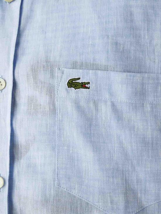  라코스테 긴팔 셔츠 CH4990HBP Blue - LACOSTE