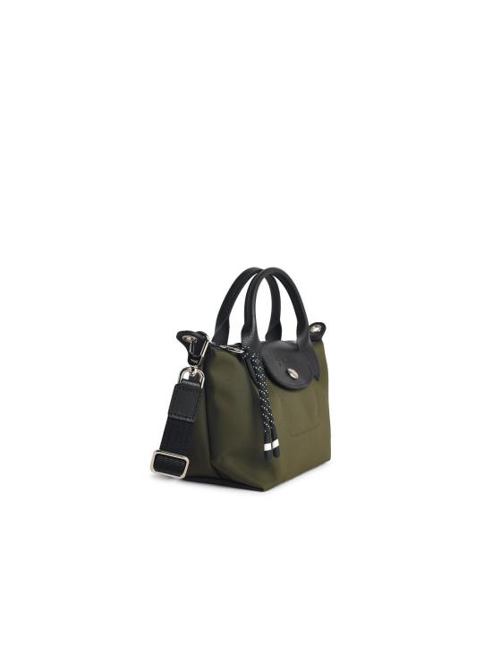  롱샴 르 플리아쥬 에너지 탑 핸들백 XS L1500HSR892 Green - LONGCHAMP