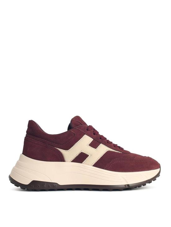 26FW 호간 스니커즈 HXW6690FR30U5W0CP3 DARK RED