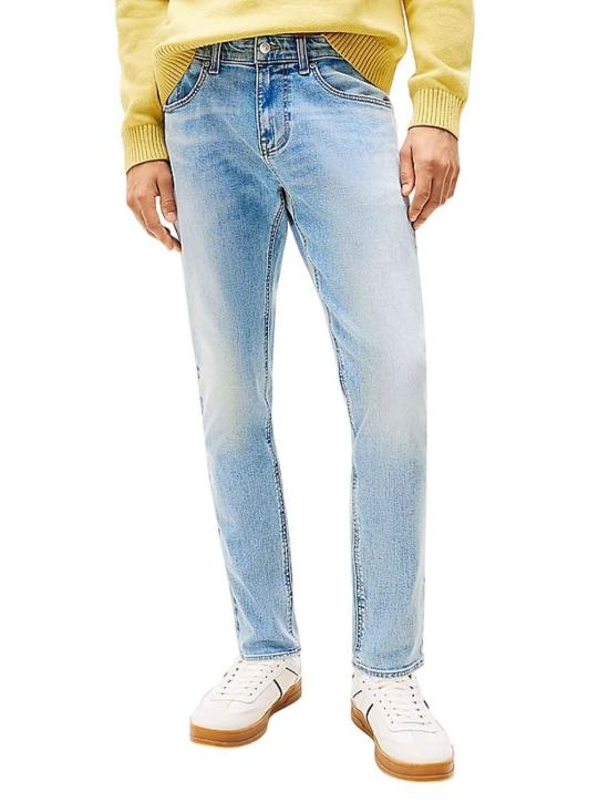 25SS 타미힐피거 스트레이트 팬츠 DM0DM210331AB Blue - TOMMY HILFIGER