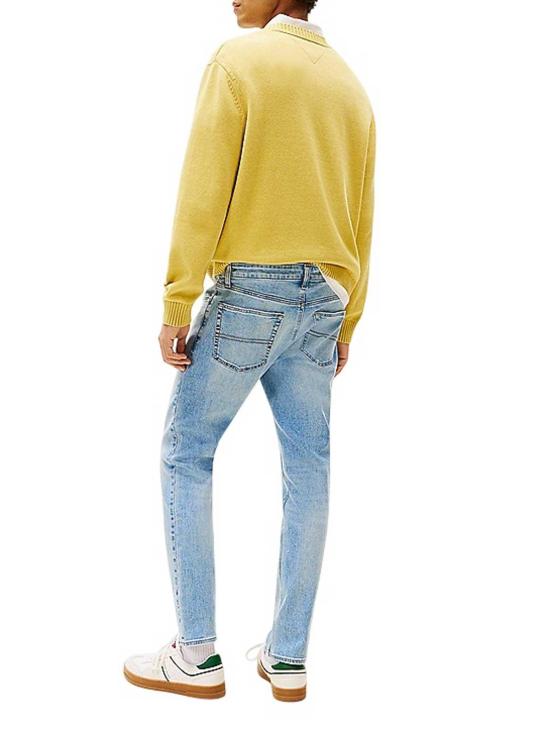 25SS 타미힐피거 스트레이트 팬츠 DM0DM210331AB Blue - TOMMY HILFIGER