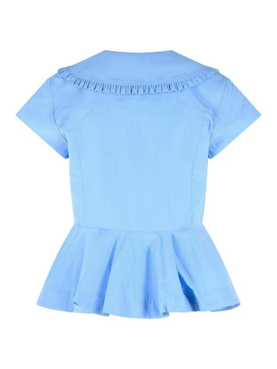 26FW 가니 블라우스 A1040341ZZL LIGHT BLUE - GANNI