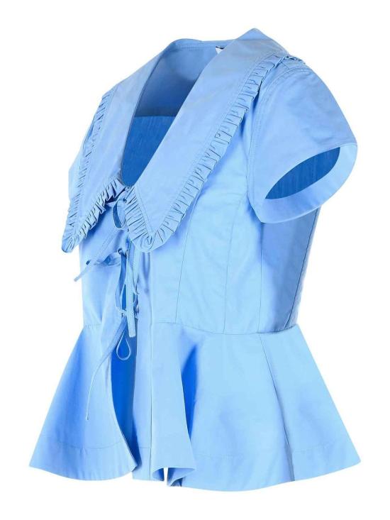 26FW 가니 블라우스 A1040341ZZL LIGHT BLUE - GANNI