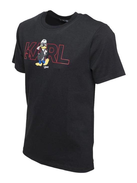  칼라거펠트 반팔 티셔츠 705041532900990 Black - KARL LAGERFELD