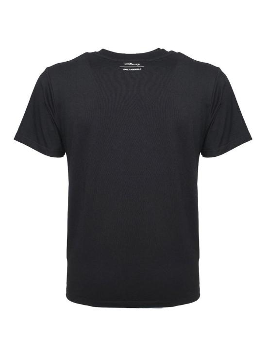  칼라거펠트 반팔 티셔츠 705041532900990 Black