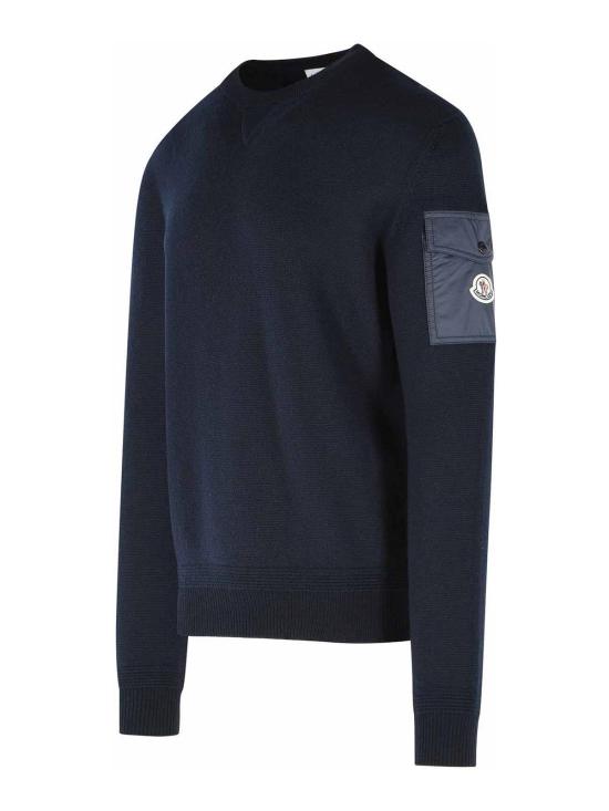 26FW 몽클레어 긴팔 티셔츠 0919C00001M1131776 Blue - MONCLER
