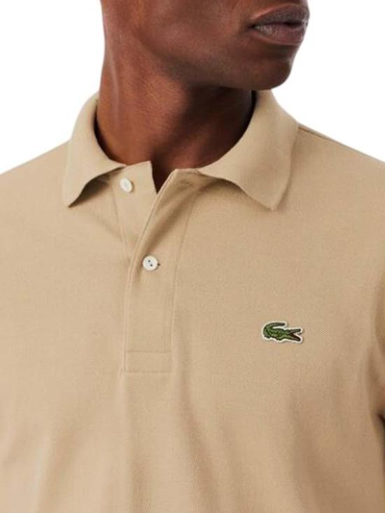26SS 라코스테 클래식 핏 피케 폴로 셔츠 L121202S Beige - LACOSTE