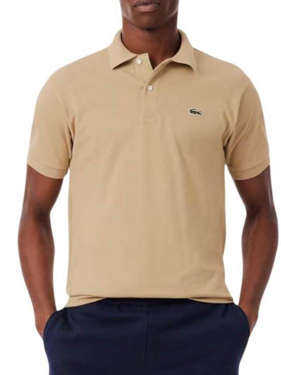 26SS 라코스테 클래식 핏 피케 폴로 셔츠 L121202S Beige - LACOSTE