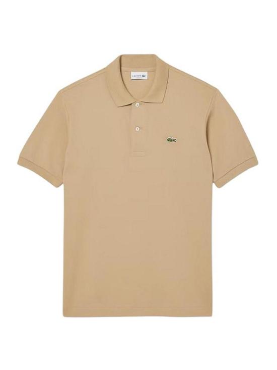 26SS 라코스테 클래식 핏 피케 폴로 셔츠 L121202S Beige