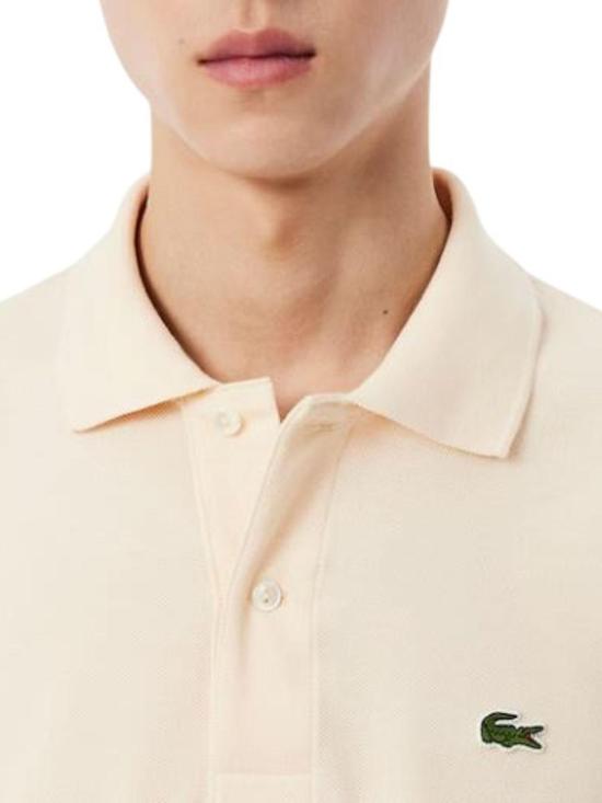 26SS 라코스테 클래식 핏 피케 폴로 셔츠 L1212056 Cream - LACOSTE