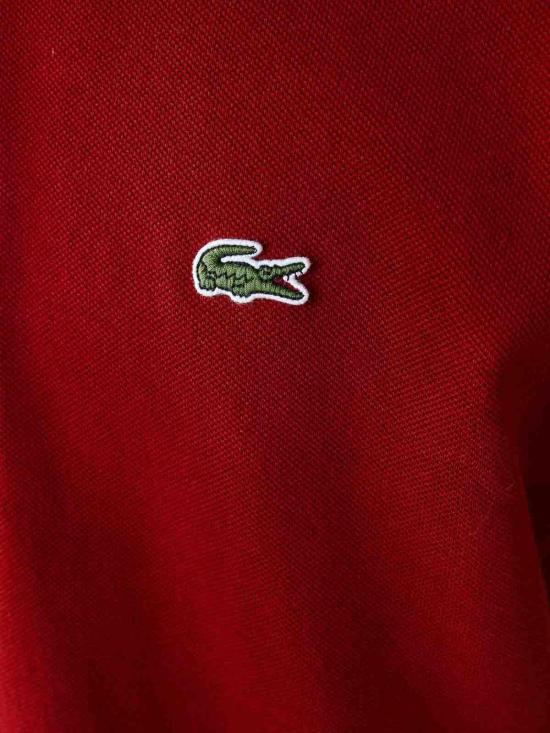  라코스테 클래식 핏 피케 폴로 셔츠 L1212Z1Q Red - LACOSTE