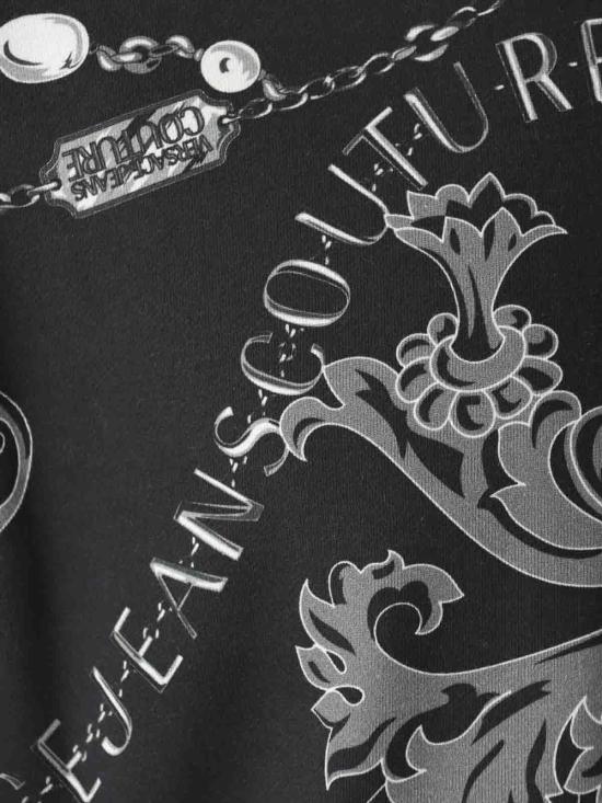  베르사체 긴팔 티셔츠 75GAI3R075UP302899 Black - VERSACE