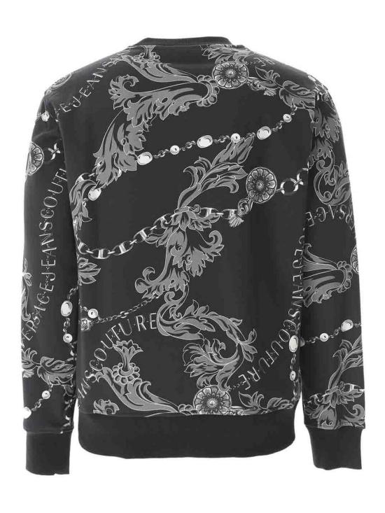  베르사체 긴팔 티셔츠 75GAI3R075UP302899 Black - VERSACE