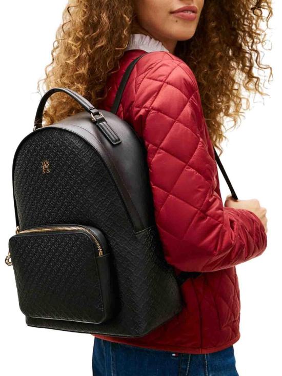26SS 타미힐피거 백팩 AW0AW18852BDS Black - TOMMY HILFIGER