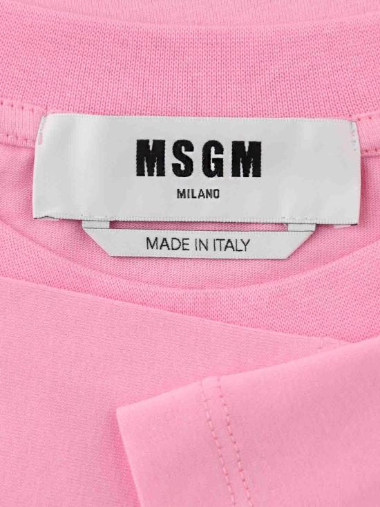  엠에스지엠 반팔 티셔츠 3541MDM160237798 Pink - MSGM
