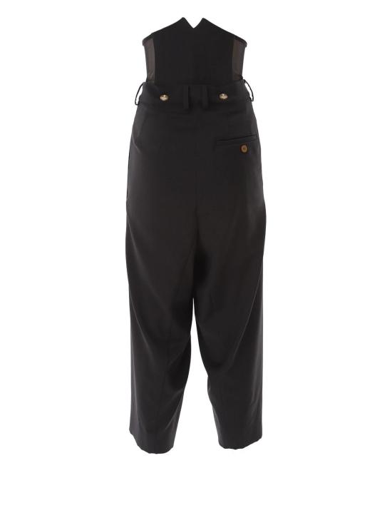  비비안웨스트우드 스트레이트 팬츠 1F01000EW00FJSWN401SW Black - VIVIENNE WESTWOOD