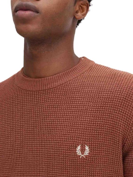  프레드페리 스웨터 K6507S54 BROWN - FRED PERRY