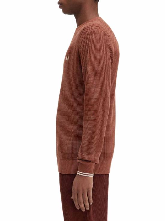  프레드페리 스웨터 K6507S54 BROWN - FRED PERRY