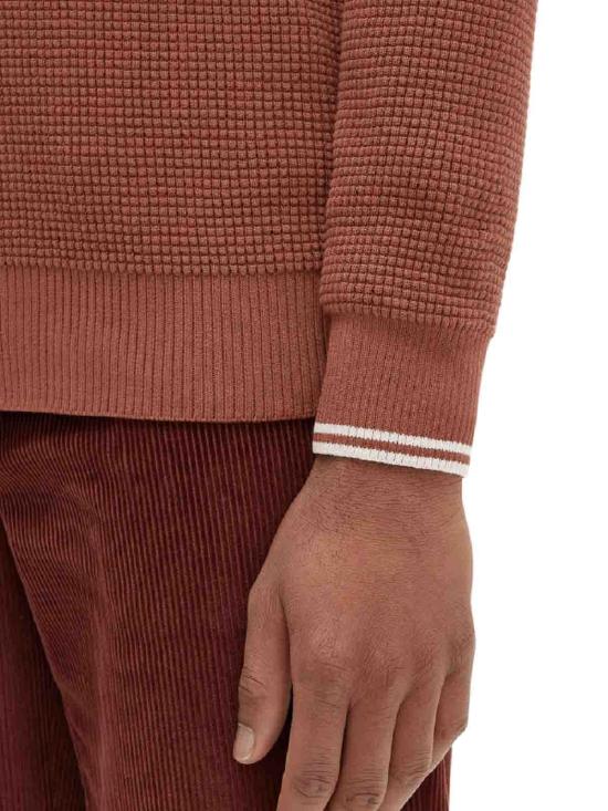 프레드페리 스웨터 K6507S54 BROWN - FRED PERRY