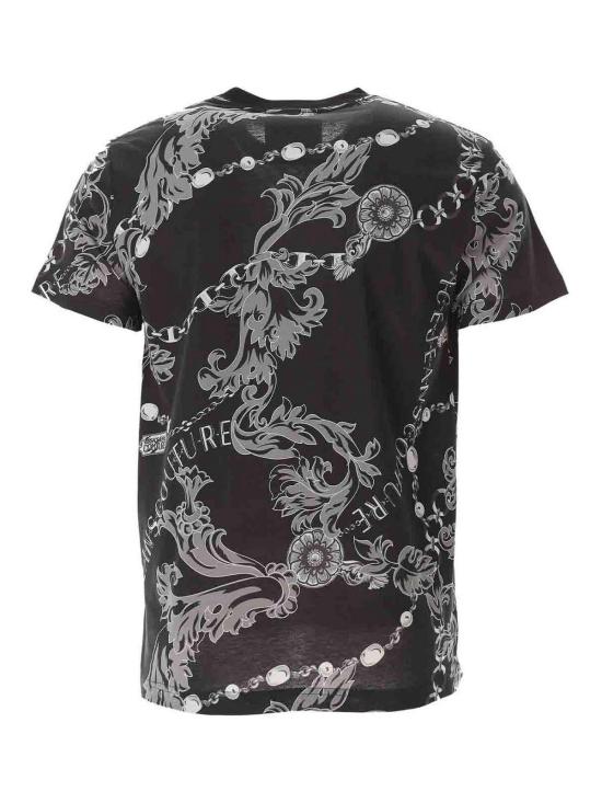  베르사체 반팔 티셔츠 75GAH6S075UP600899 Black - VERSACE