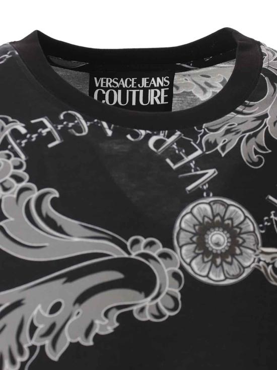 베르사체 반팔 티셔츠 75GAH6S075UP600899 Black - VERSACE