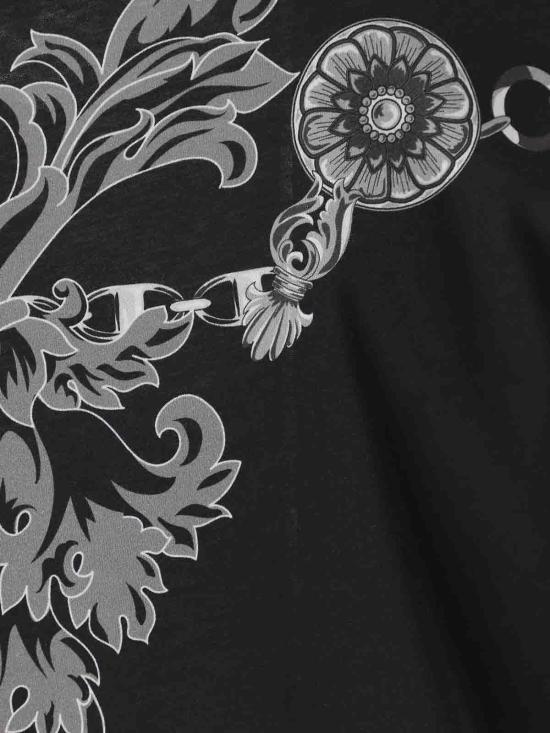  베르사체 반팔 티셔츠 75GAH6S075UP600899 Black - VERSACE